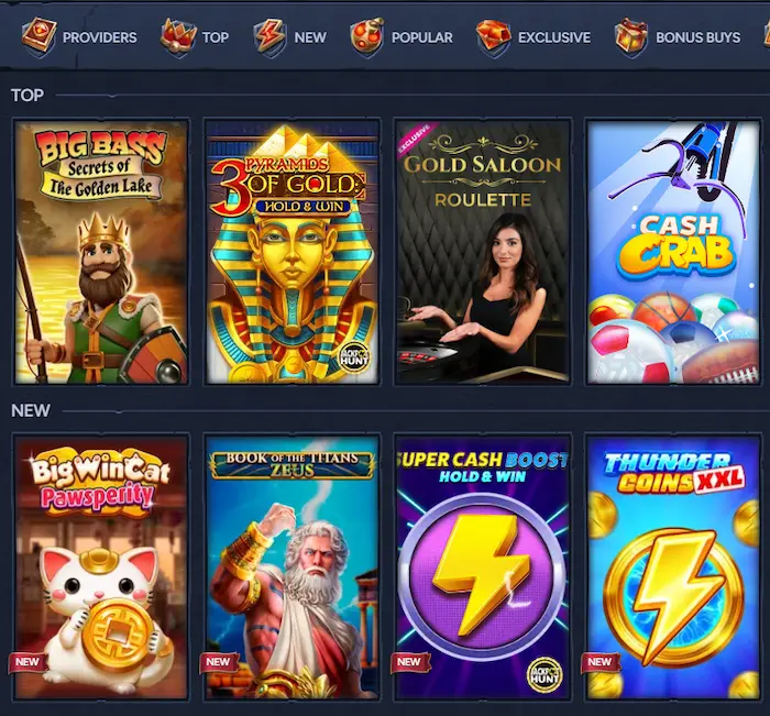 BetWarts Casino pokies